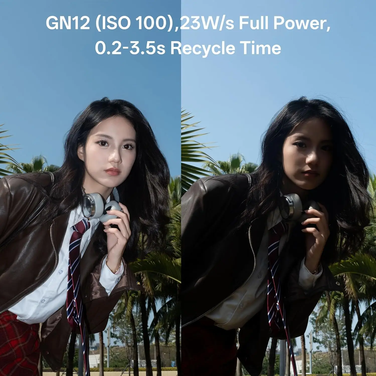 Viltrox Vintage Z1+ Retro On-Camera Flash GN12 with 7 Levels, S1/S2 Optical Cont