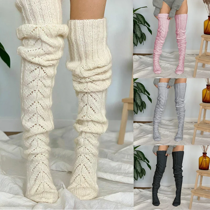 Chaussettes De Jambe En Tricot - France