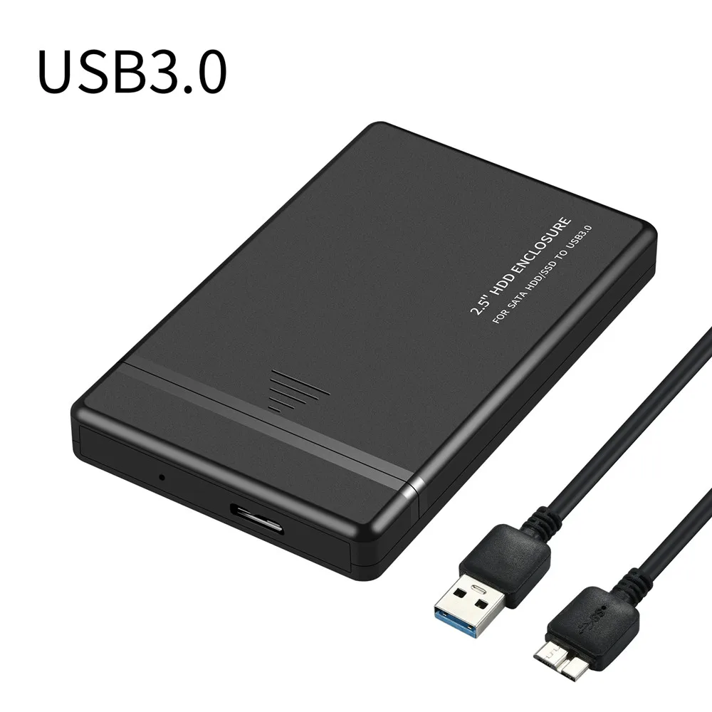 고속 전송 속도 2.5 인치 HDD 내구성 디자인 USB 3.0, 쉬운 플러그 앤 플레이, 편리한 휴대용 2.0 어댑터, Sata SSD 케이스