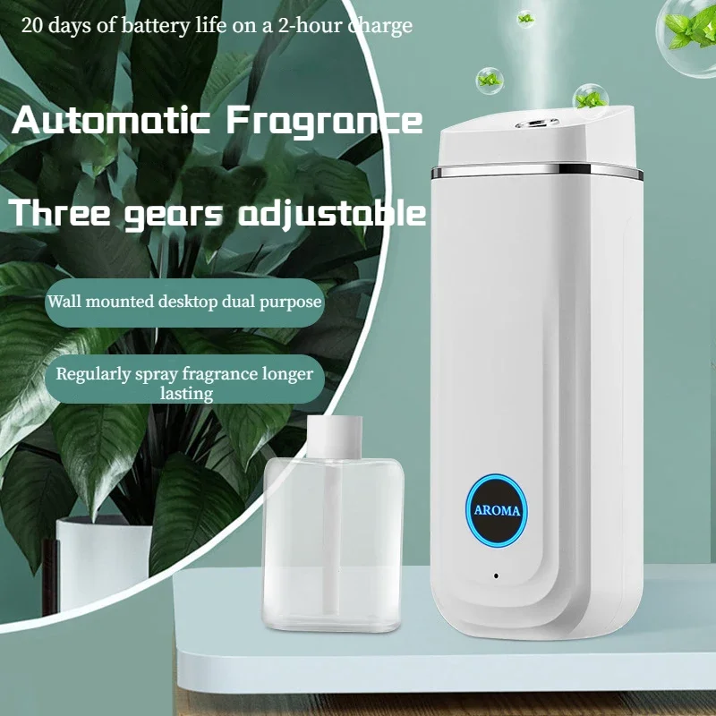 Automatic-Diffuser-Spray-Aroma-USB-Rechargeable-Aroma-Machine-Household ...