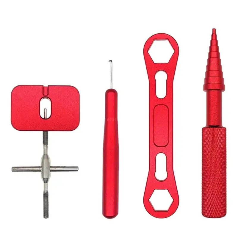 

Steel Spool Pin Puller Lightweight Portable Baitcasting Maintenance Fishing Tool GXMF