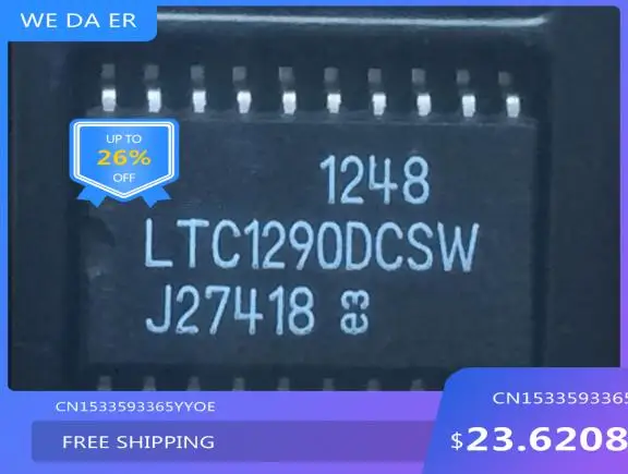 

IC new original LTC1290CCSW LTC1290C SOP20 Free Shipping