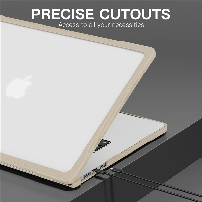 Premium Laptop Case with Touch Pad Membrane & Keyboard Film Cover