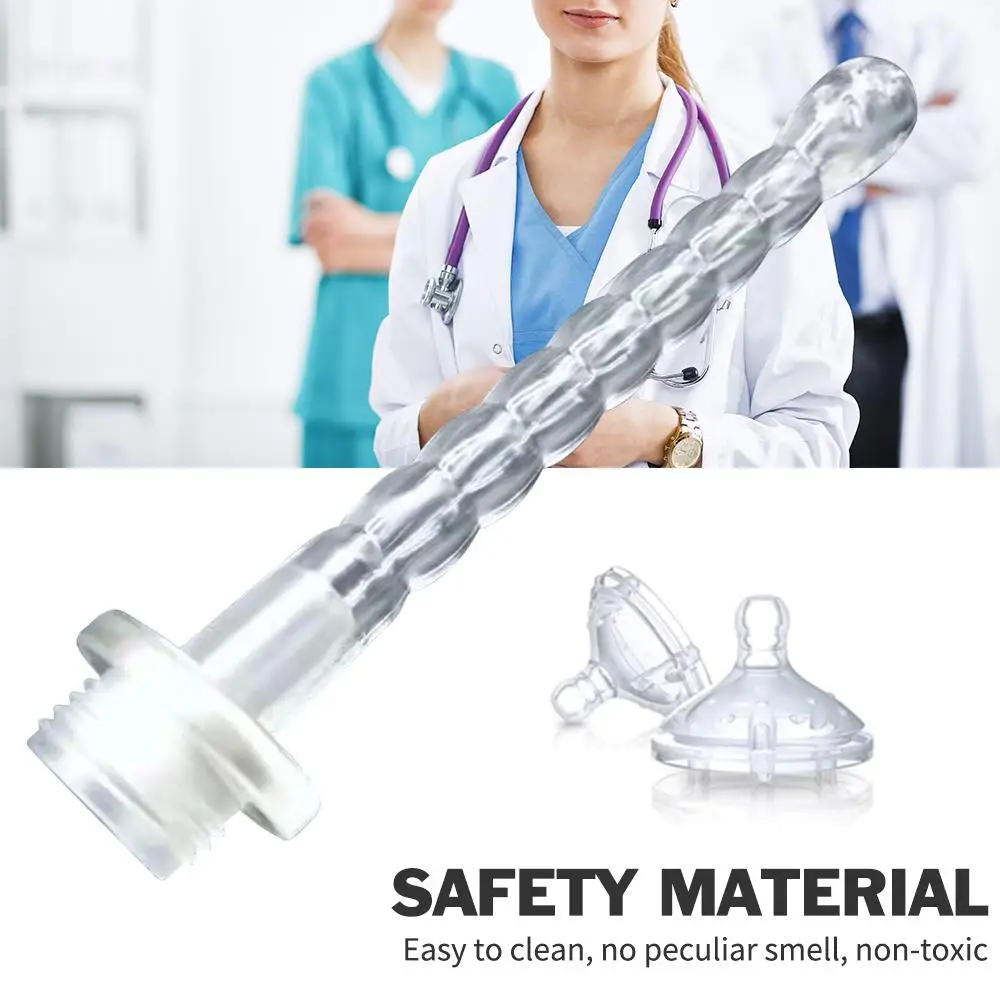 Transparent Silicone Bidet Sprayer Women's Washer Butt Wash Nozzle Anal Wash Shower 5