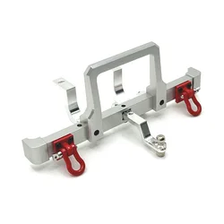 Enhanced Metal Front and Rear Bumper Guards (Color Silver)