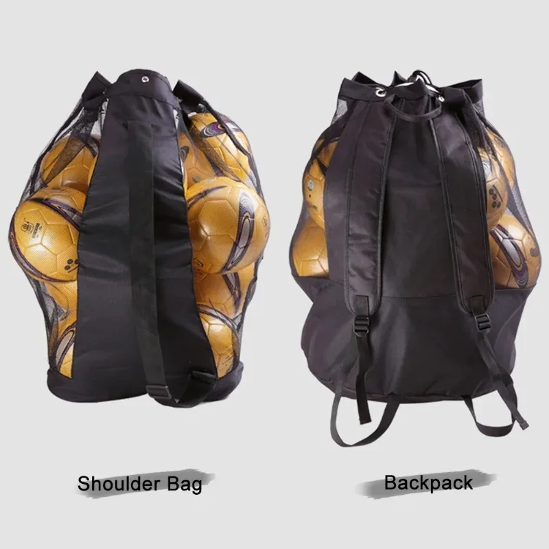 Large Mesh Sports Ball Bag 5