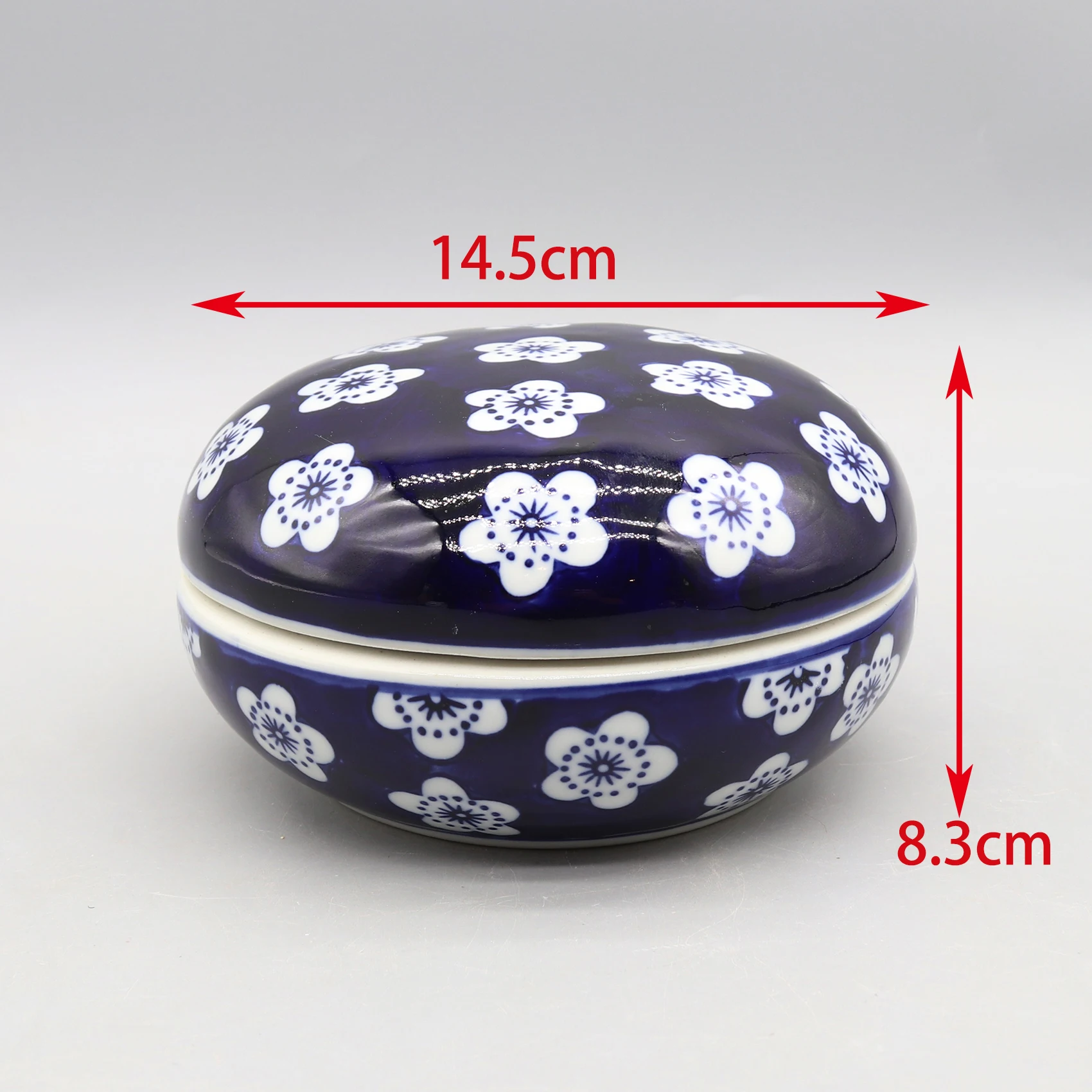 Round Ceramic Box, Home Decoration 2