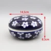 Round Ceramic Box, Home Decoration 2