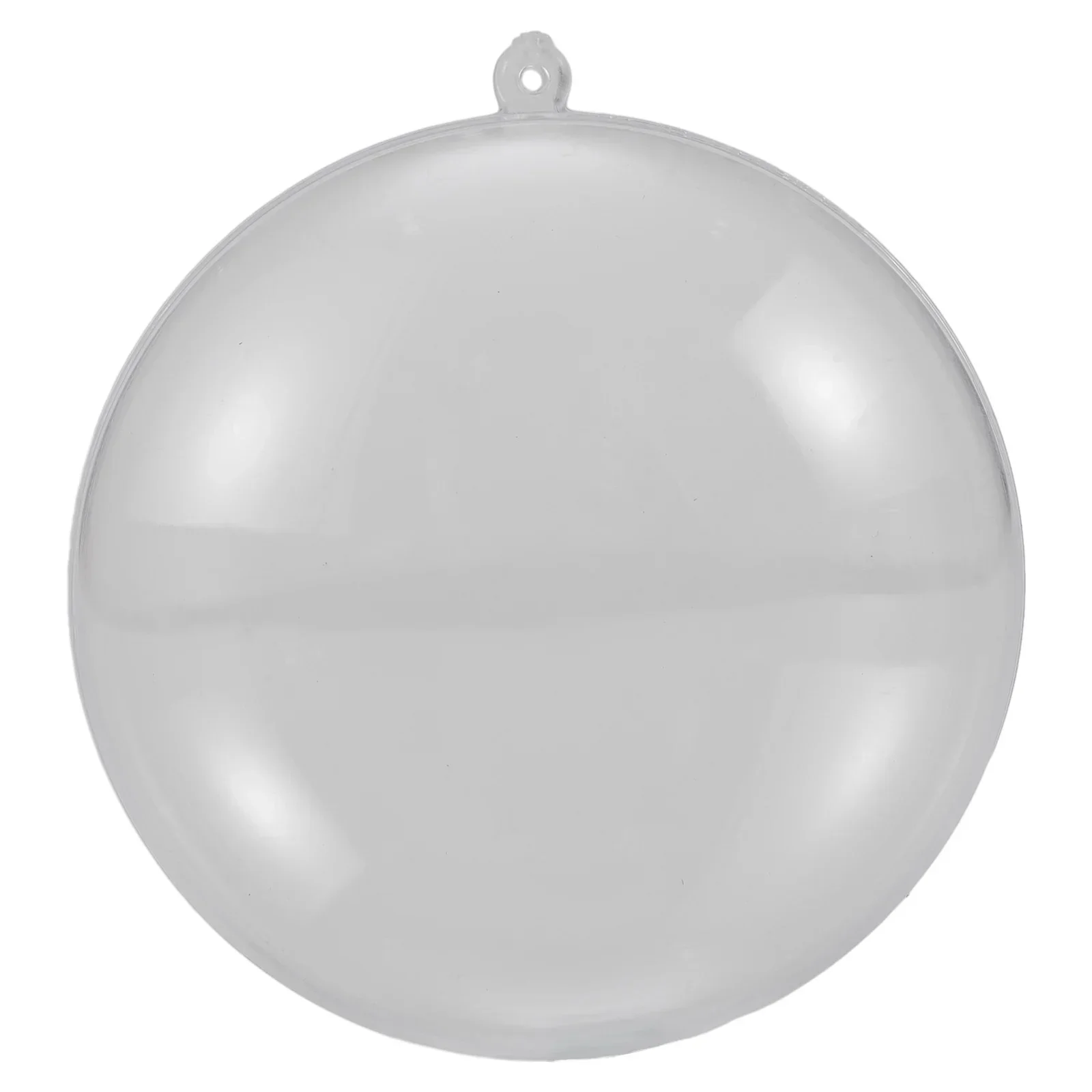 10pcs 7/9/11 Cm Plastic Clear Flat Ball Home Decor Wedding Candy Christmas Patry Supplies Gifts Box DIY Ideas Ornaments christmas gift box