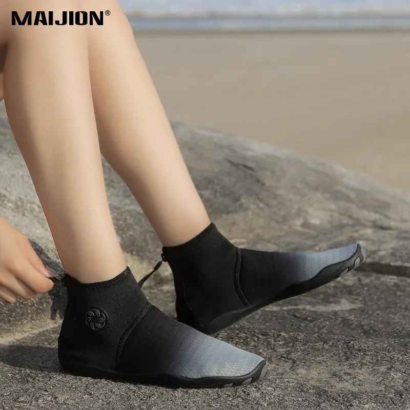 Water Sports Shoe Upstream Beach Comfortable Men Women Barefoot Quick Dry Swim Aqua Shoe Nonslip Footwear Breathable Wading