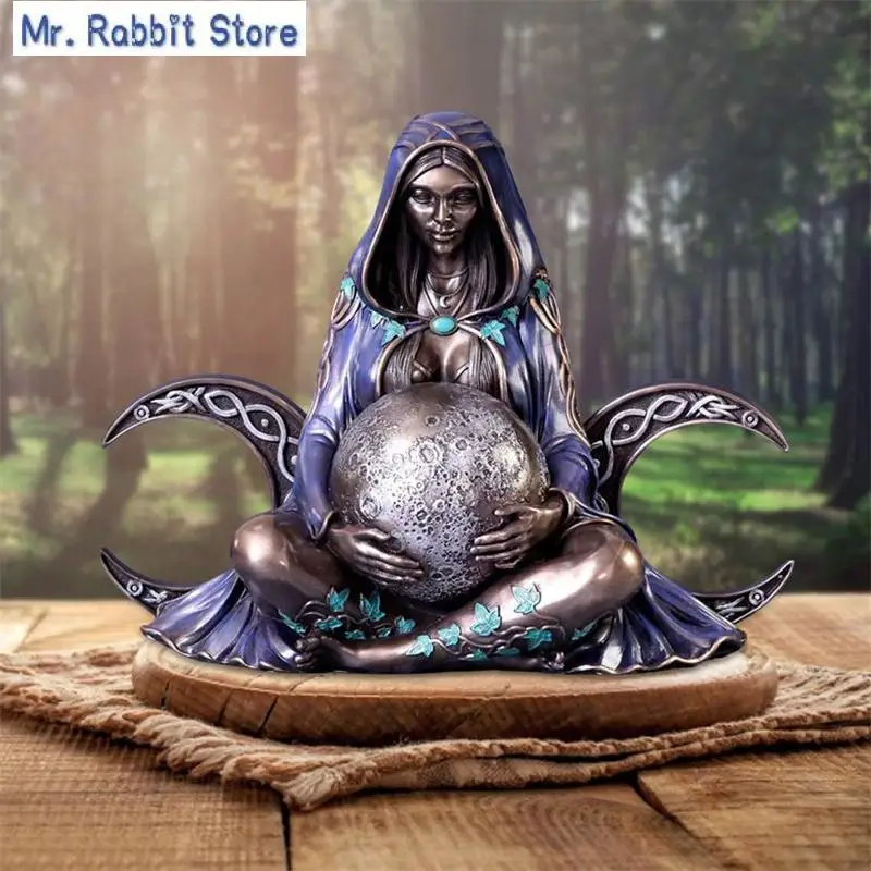 

Sculpture Mother Earth Goddess Home Decor New Mother Earth Art Statue Millennial Gaia Statue Figurine Nemesis desk Resin