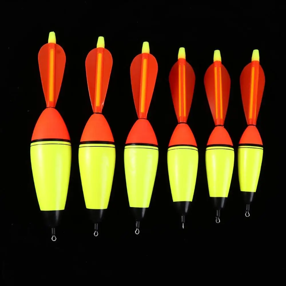 Flotteurs Eva lumineux avec queue tournante pour pêche nocturne en mer rocheuse 20-100g poids variable