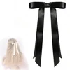 Elegant Magnetic Hair Clips for Women And Girls with Bow And Long Ribbons Invisible Hold Thick Hair Accessories Gift for Her