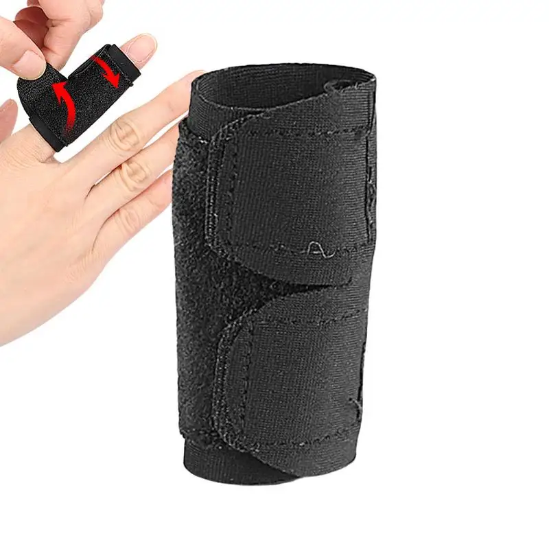 

Finger Stabilizer Brace Finger Straightening Splint Finger Compression Sleeve For Basketball Volleyball Tennis Rugby Golf And