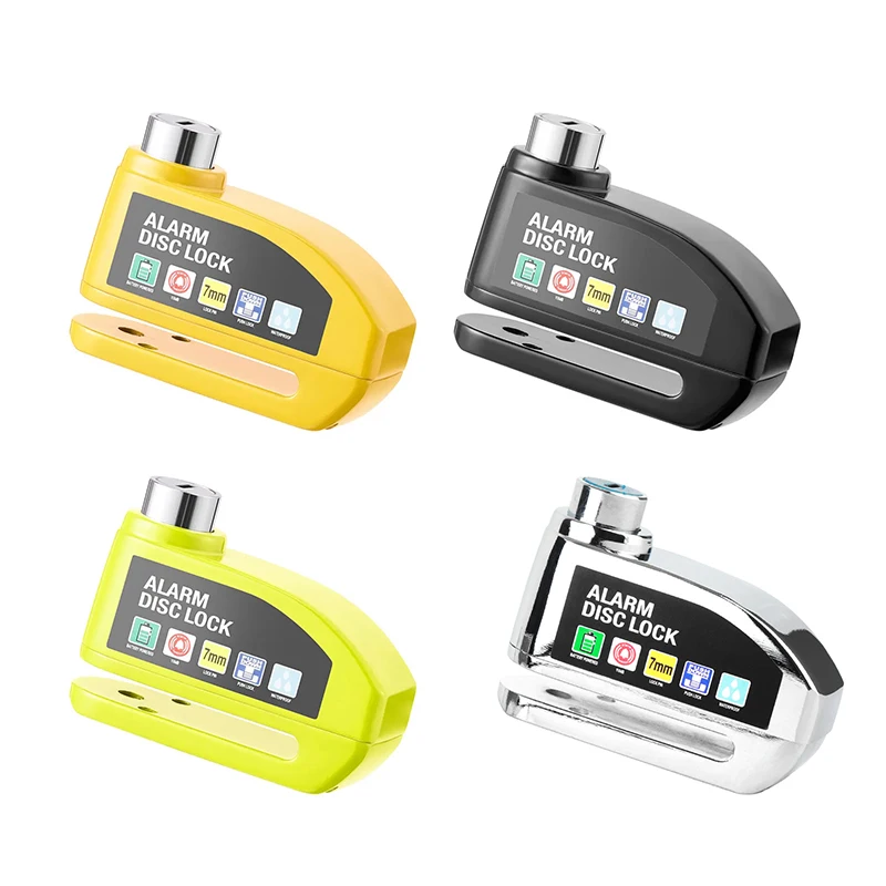 

Innovative Alarm Bike Brake Lock Motorcycl Wheel Padlock Anti Theft Wireless Electric Bicycle Disc Lock Ultimate Riding Security