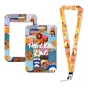 Disney The Lion King Simba Neck Strap Lanyard Anime Boys Card Cover Cartoon Badge Holder ID Card Students Hang Rope Gift 4