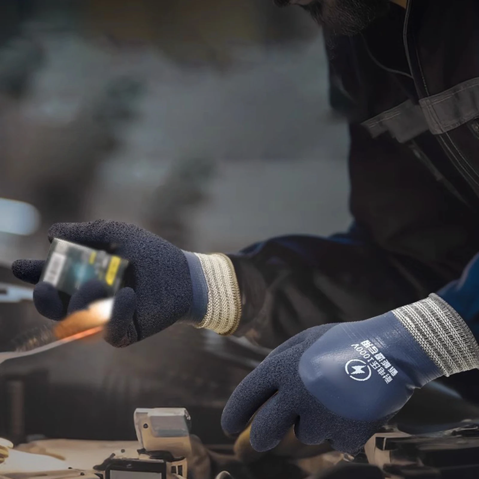 Insulated Electrician Gloves Rubber Electrical Insulated Gloves Electrician Insulating Gloves for Electricians Prevent Shock