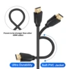 41270-ac22b3.jpg Cable haute vitesse HDMI2.0, 18Gbps, 4K 60HZ 3D 1080P