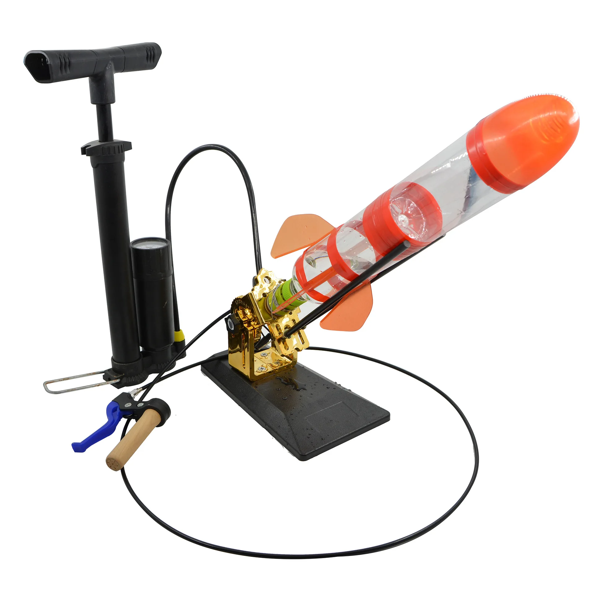 

Water Rocket Complete Production Of Material Science Experiment Material Package Threaded Nozzle Parachute Launcher Competition