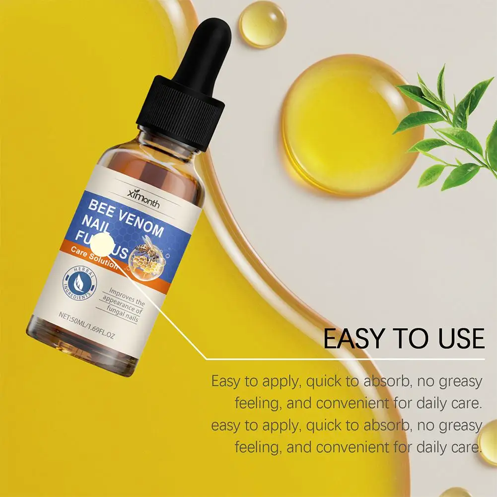 Nail Repairing Liquid Fungus Treatment Essence Care Fungal Gel Paronychia Anti-infective Foot Removal Hand Repair M7C3 50ml