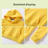 2023 Your Own Design Logo Picture Customized Print Hoodies Kids Children Sweatshirts Clothing Baby Boy Girls DIY Cotton Pullover 4