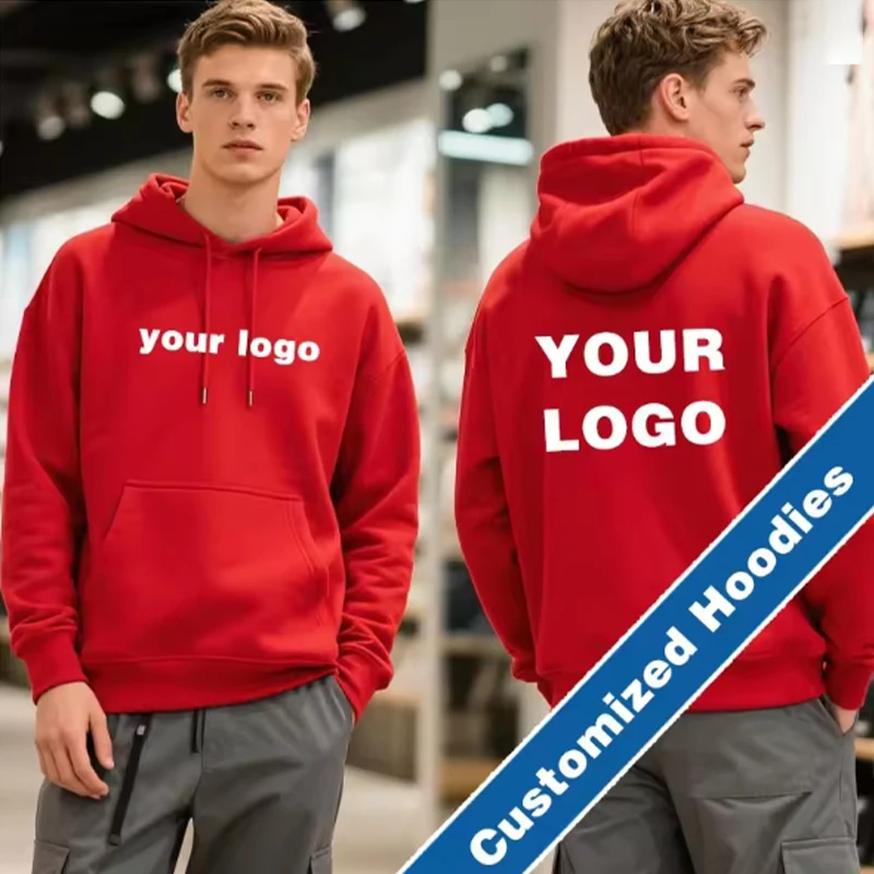 Customized Hoodies Men Fashion Daily Long Sleeve Sweatshirts Women Personality Printed Streetwears Hoody Pullovers Sudaderas