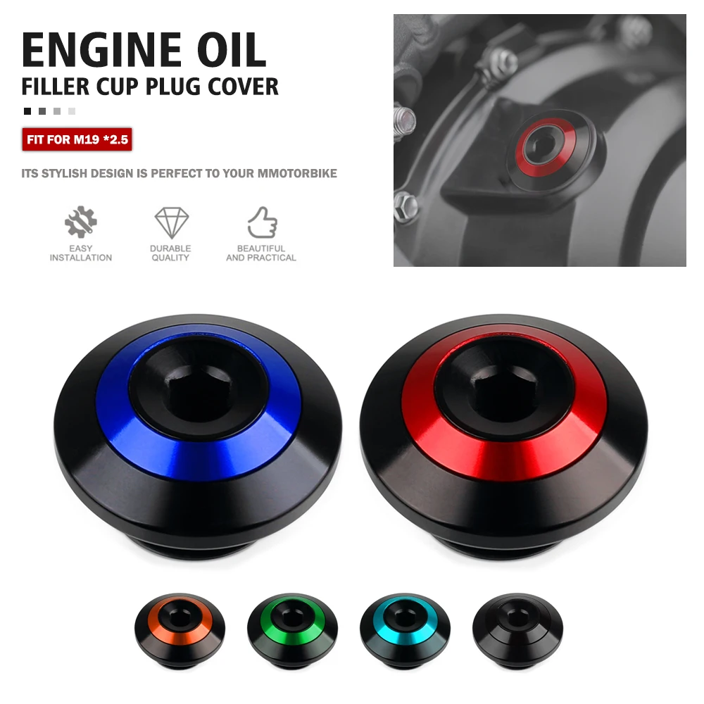 

Oil Filter Cup FOR YAMAHA T-MAX TMAX 530 500 MT-03 FZ-09 MT-09 Tracer MT09 MT03 Engine Oil Drain Plug Sump Nut Cup Plug Cover