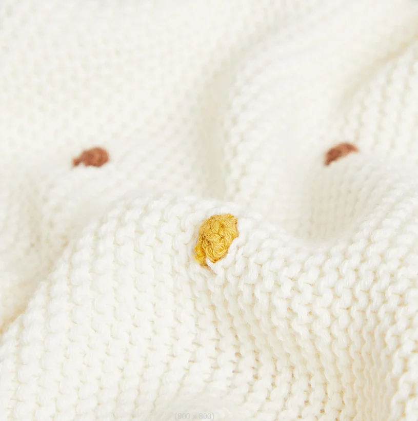 Coperta per neonato coperta per divano lavorata a maglia coperte morbide arazzo per bambini fascia avvolgente per culla coperta per passeggino 100*70cm - immagine 5