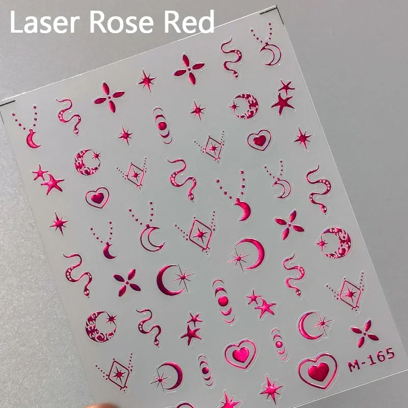 Elegant Starlight Glitter Rhinestone Nail Art Stickers