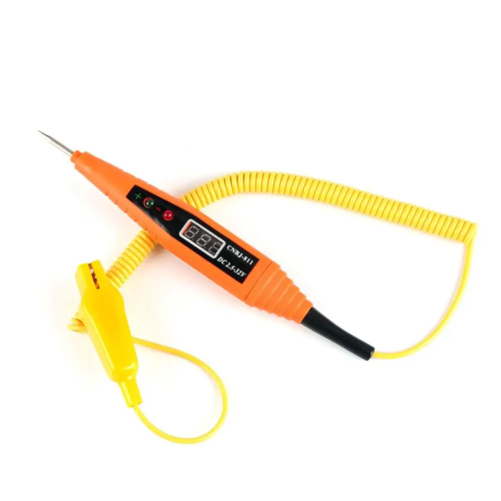 

2,5-32 В Электрический цифровой дисплей автомобильный тестер цепи предохранителя Тестер Напряжения Ручка