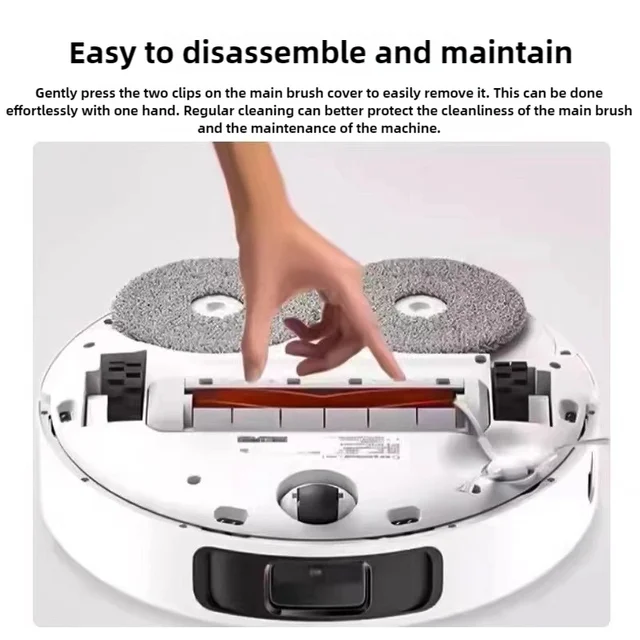 สําหรับเครื่องดูดฝุ่นหุ่นยนต์ Xiaomi X20 Pro / D102GL อุปกรณ์เสริมแปรงหลักแปรงด้านข้าง HEPA FILTER Mop ผ้าฝุ่นกระเป๋าเปลี่ยน 5