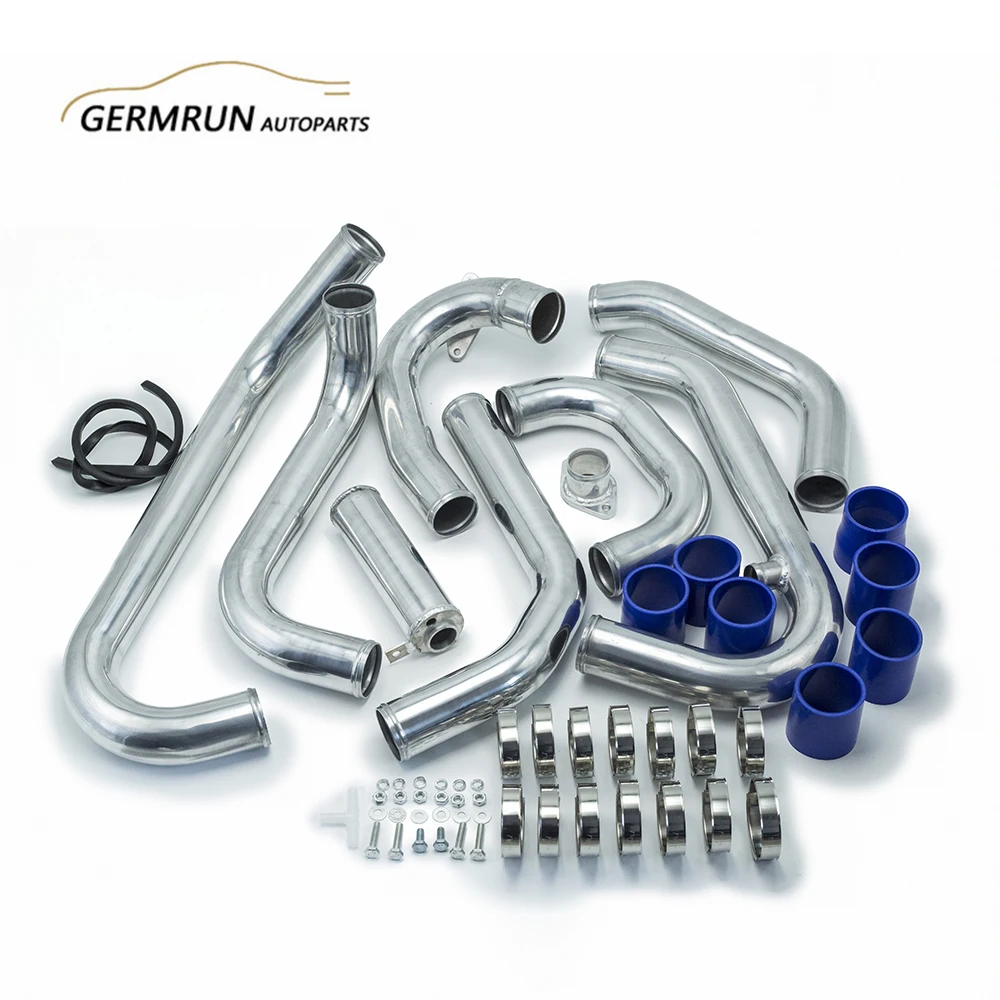 Kit Tubería Intercooler + Mangueras Silicona + Abrazaderas Para Subaru WRX/STI 2008-2011 (EJ25, GRB/GH8)