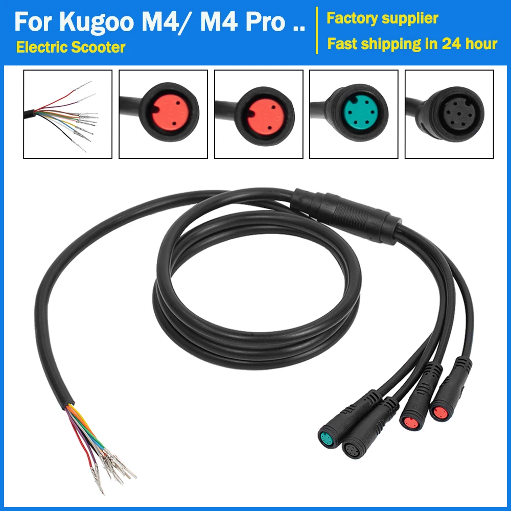 Cable De Datos SG742 Para KUGOO G2 PRO - Conexión Entre Pantalla Y Controlador, Color Negro