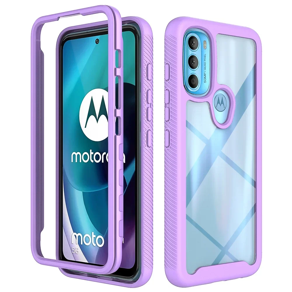 Hybrid TPU/PC Rugged Armor Shockproof Sky Case - Two-Layer Protective Shell Hard Back Cover