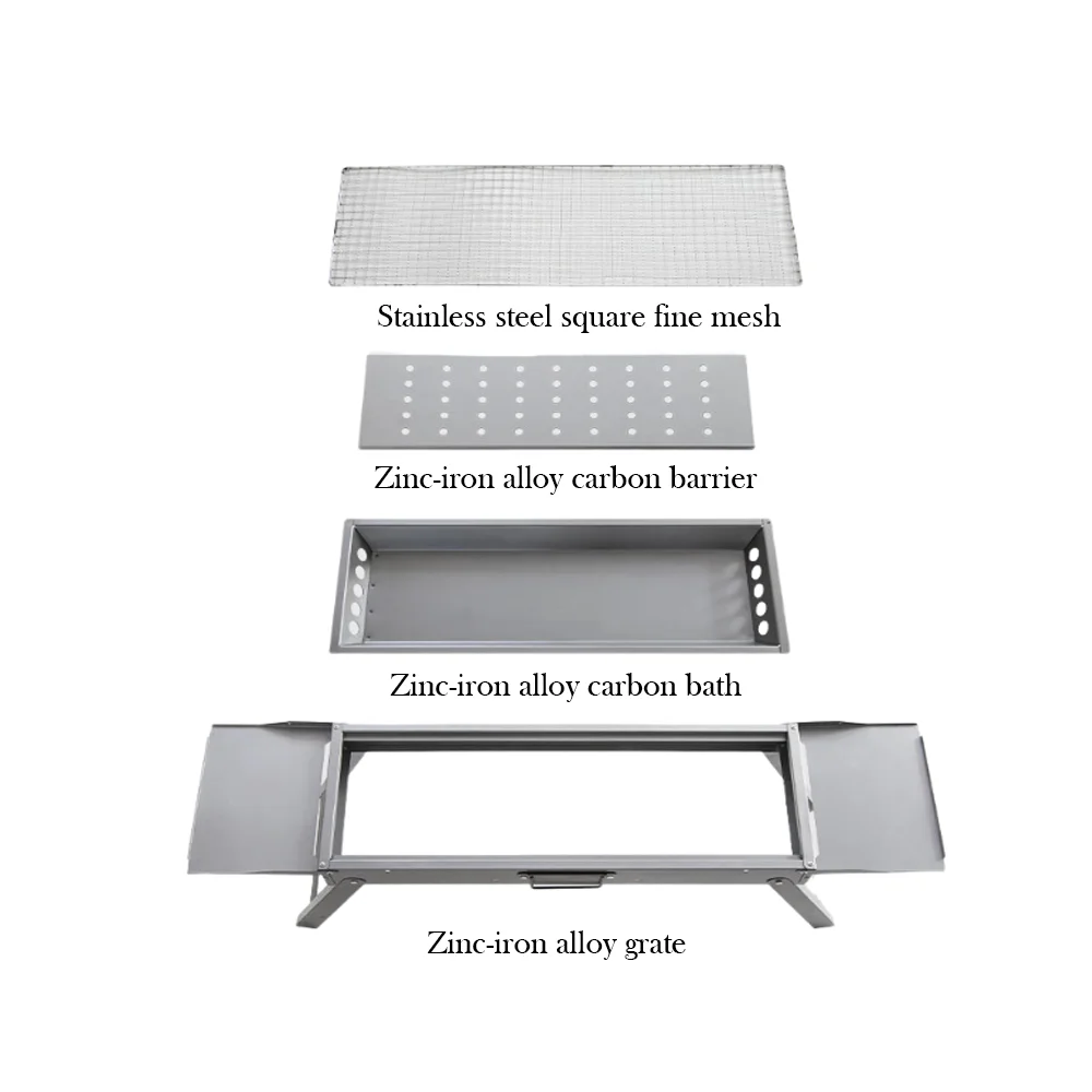 Portable Stainless Steel Grill 4