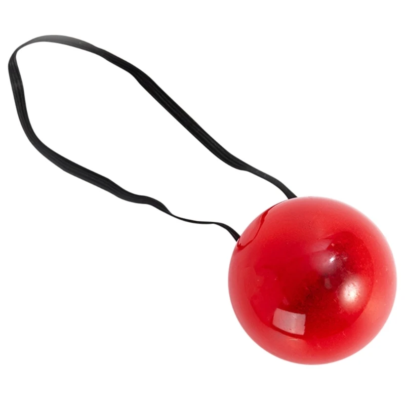 

Red Glowing Clown Nose Cosplay Props Party Prop Festival Make Up Clown Nose Drop Shipping