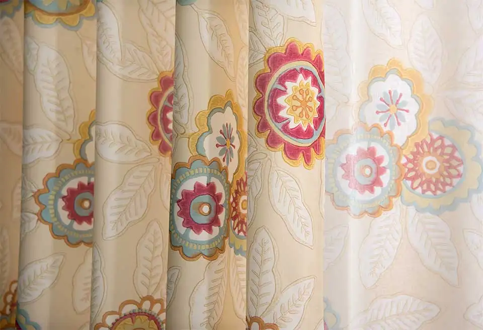 Europe Pastoral Cotton Linen Curtain For Living Room Sun Flower Blackout Curtains Window For Bedroom Printed Fabric Home Decor