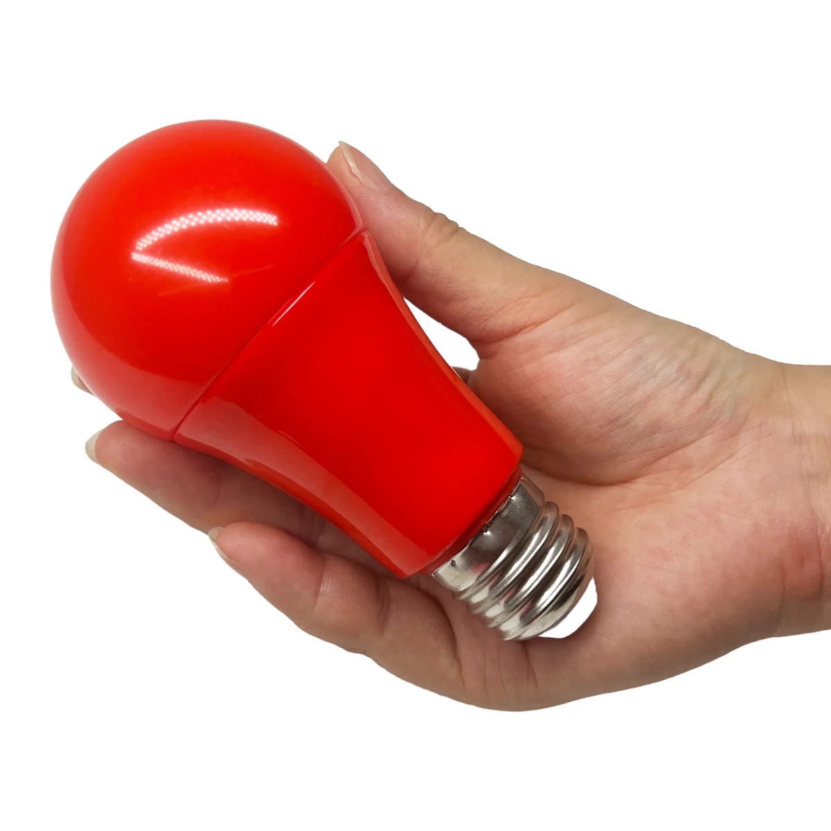 Led Light Led Lamp 220V 110V E27 B22 5W Led Color Plastic Coated Aluminum Colorful Red Yellow Blue Decorative Lantern Bulb A65 Colorful LED Bulb