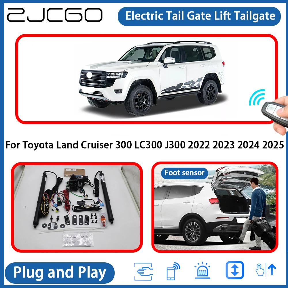 Kit Ferme-porte électrique à Aspiration Soft Closer Pour Toyota Land Cruiser LC300 2022-2023
