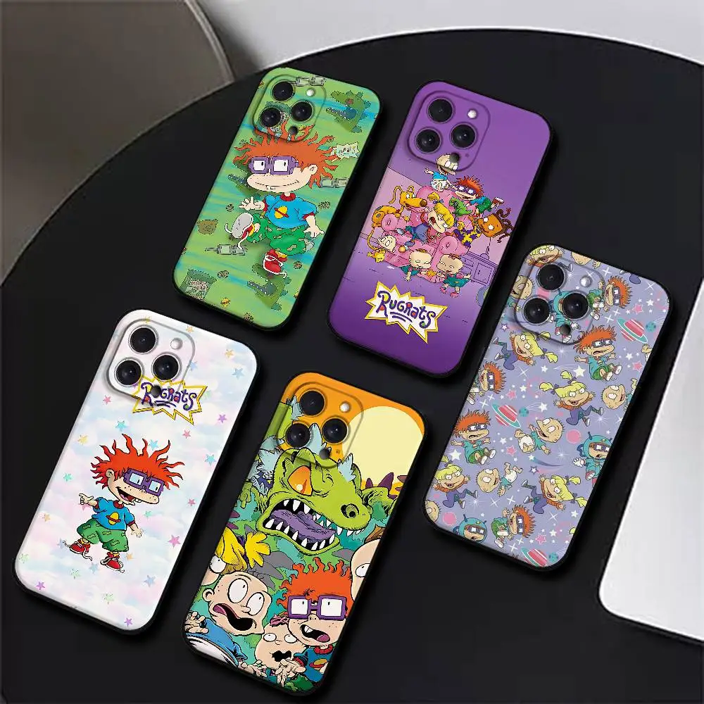 Cartoon Rugrats Anime Soft TPU Phone Case - Skin-Friendly Design