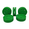 Street Hockey Puck Green Biscuit Ice Hockey Puck Plastic Training Puck Reusable Ice Puck Training Practicing Ice Hockey 5