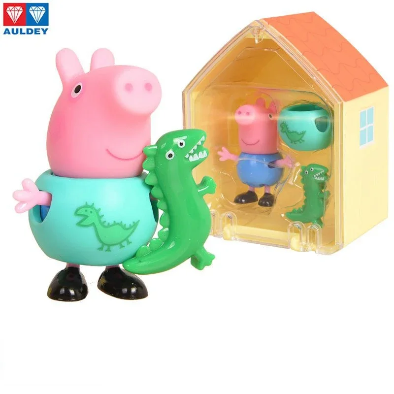 Hot Peppa Pig Page Toys Animazione Per Bambini George Animal Pig Mobile Doll Lovely House Action Doll Model Doll Regalo Di Compleanno