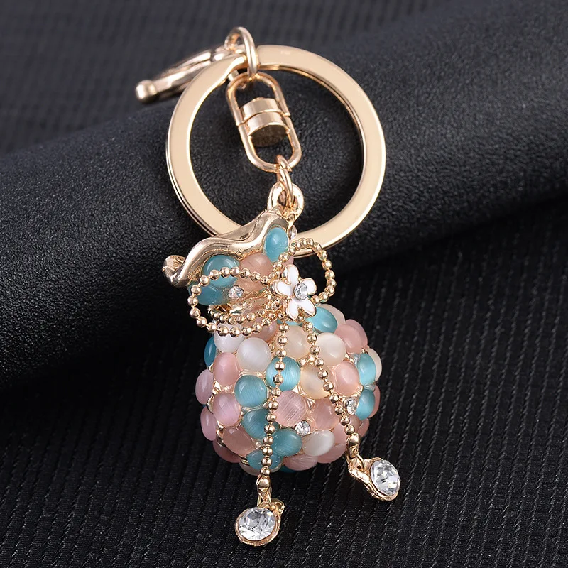 Key Ring Holder Charm Pendant Key Chains Women Bag Keychains Creative Purse Aliexpress