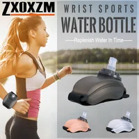 200ml Wearable Hands-Free Silicone Sport Water Bottle Wrist-Held for Running Cycling Climbing Outdoor Activities