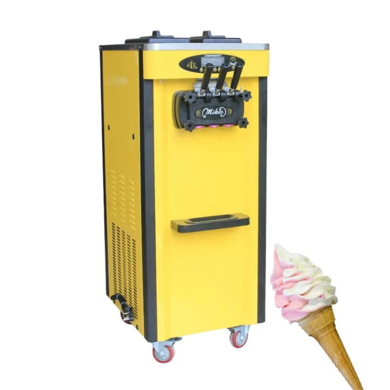 

25L/H 3 Flavor Frozen Yogurt Soft Serve Ice Cream Machine Ice Cream Making Machine Ice Cream Maker