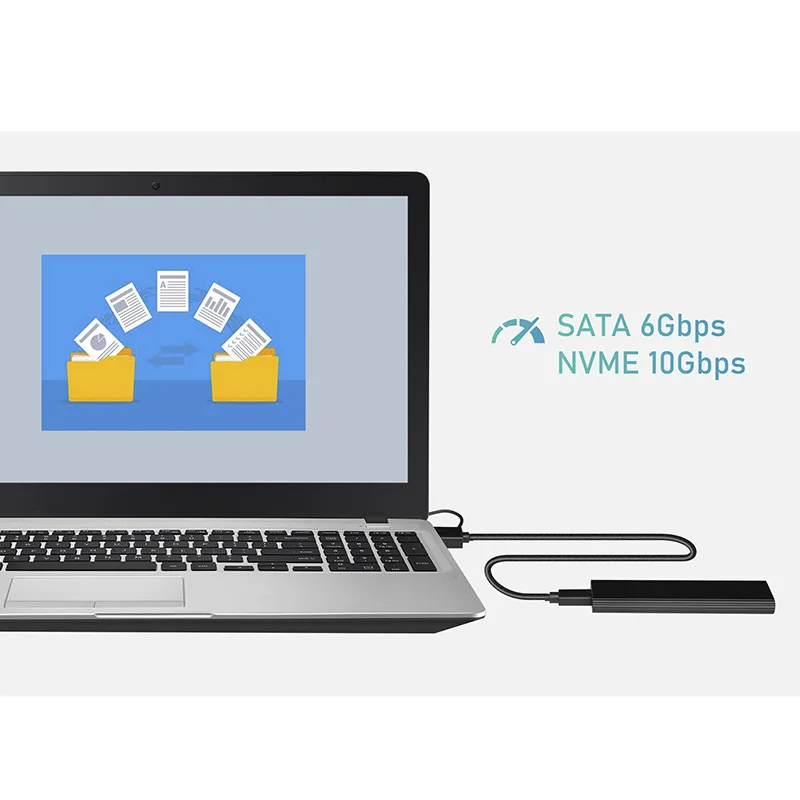 USB C/USB NVME  Sata NGFF SSD  Ŭ , USB C 3.1 Gen 2, 10Gbps M.2 NVME Ǵ 6Gbps SATA