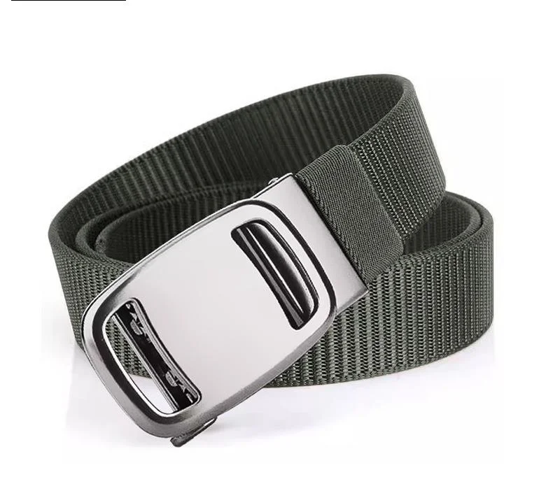 Men's Tactical Belt With Automatic Buckle For Casual Outdoor Use_voghion.com