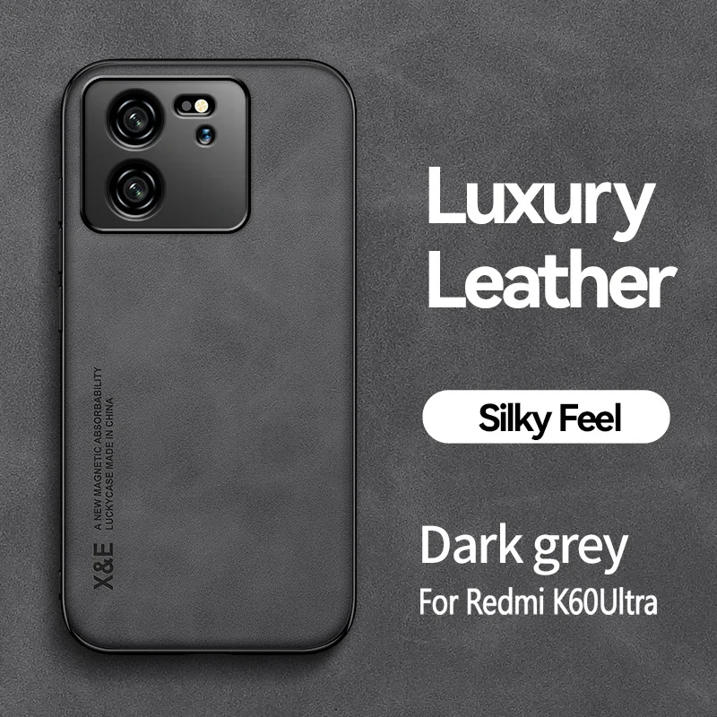 Luxury Magnetic Leather Soft Phone Case - Premium Back Cover