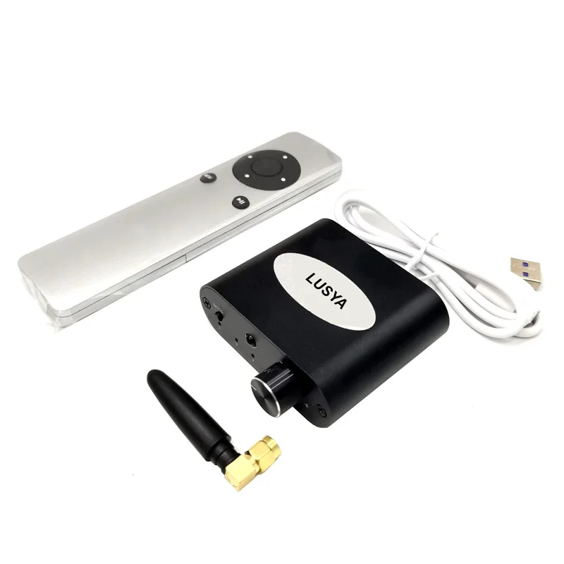

DLHiFi BL0C QCC5125 LDAC 5.1 HiFi Bluetooth Receiver ES9038Q2M Coaxial Fiber Input USB DAC Headphone AMP U Disk MP3 Player