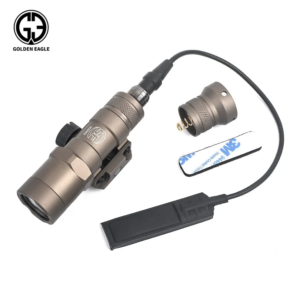 

Tactical Surefir M300C upgrade M300B Mini Scout Light Airsoft 520Lum Light Rifle Hunting Flashlight Constant / Momentary Output